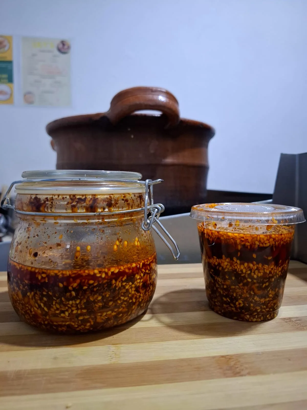 Nuestra salsa macha casera